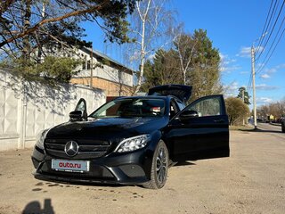 2019 Mercedes-Benz C-Класс 220 d IV (W205) Рестайлинг, чёрный, 2850000 рублей, вид 2