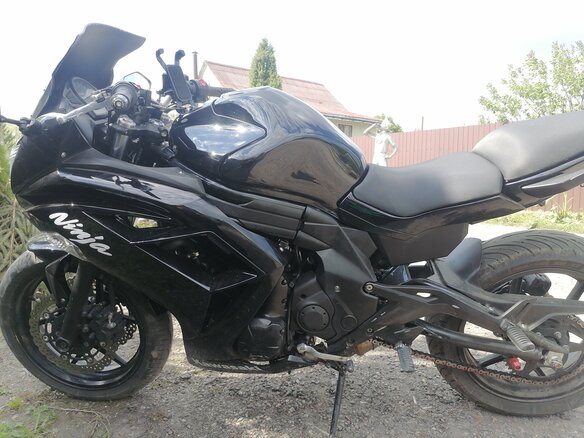 2015 Kawasaki Ninja 400, чёрный, 340000 рублей - вид 1