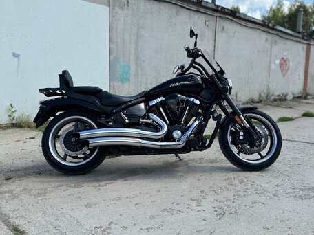 2008 Yamaha XV 1700 Warrior, чёрный, 750000 рублей, вид 1