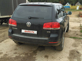 2004 Volkswagen Touareg I, чёрный, 700000 рублей, вид 2