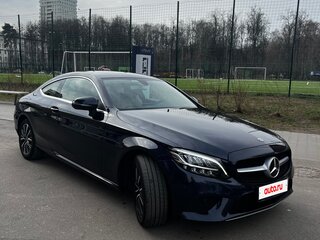 2018 Mercedes-Benz C-Класс 180 IV (W205), синий, 3650000 рублей, вид 2