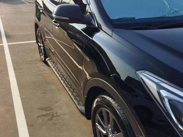 2016 Hyundai Santa Fe III Рестайлинг, чёрный, 2200000 рублей - вид 11