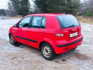 2003 Hyundai Getz I, красный, 400000 рублей, вид 5