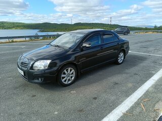 2008 Toyota Avensis II Рестайлинг, чёрный, 530000 рублей, вид 1