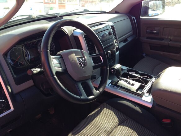 2009 Dodge RAM IV (DS/DJ), чёрный - вид 1