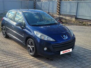 2010 Peugeot 207 I Рестайлинг, синий, 360000 рублей, вид 1