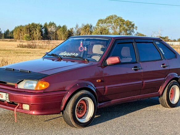 2004 Lada (ВАЗ) 2114, красный, 180000 рублей - вид 1