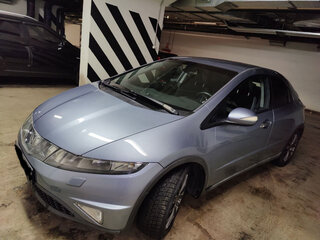 2007 Honda Civic VIII, голубой, 790000 рублей, вид 3