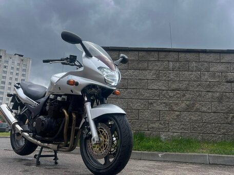 2001 Kawasaki ZR 750 Zephyr, серебристый, 257784 рублей, вид 4