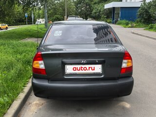 2008 Hyundai Accent ТагАЗ II, серый, 380000 рублей, вид 4