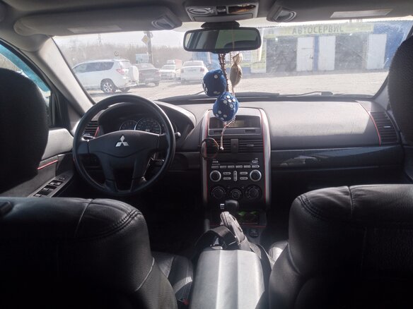 2006 Mitsubishi Galant IX Рестайлинг, чёрный, 480000 рублей - вид 10