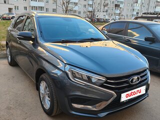 2024 Lada (ВАЗ) Vesta SW I Рестайлинг (NG), серый, 1350000 рублей, вид 2