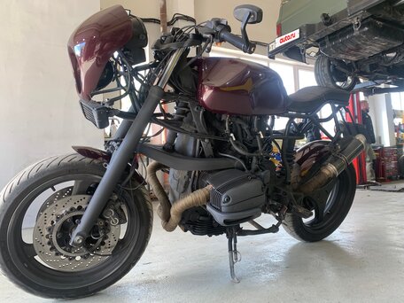 1994 BMW R 1100 RS, красный, 390000 рублей, вид 4