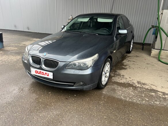 2008 BMW 5 серии 530i V (E60/E61) Рестайлинг, серый, 1090000 рублей