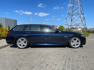 2015 BMW 5 серии 520d VI (F10/F11/F07) Рестайлинг, синий, 2220000 рублей, вид 3