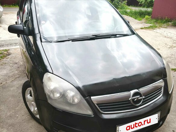 2007 Opel Zafira B, чёрный, 510000 рублей