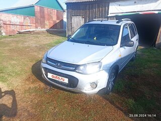 2014 Lada (ВАЗ) Kalina II, серебристый, 510000 рублей, вид 2