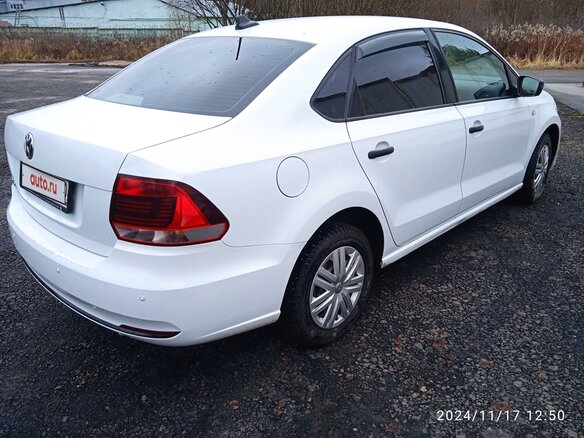 2018 Volkswagen Polo V Рестайлинг, белый - вид 7