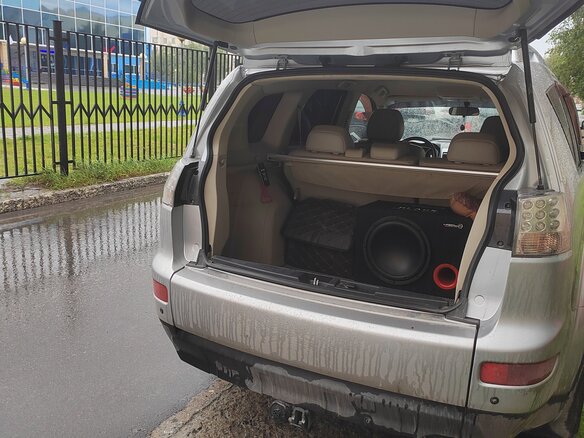 2007 Mitsubishi Outlander II, серебристый, 1320000 рублей - вид 8