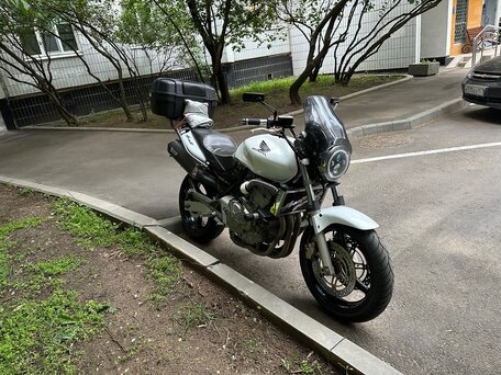 2002 Honda CB 600F Hornet, белый, 319999 рублей, вид 4