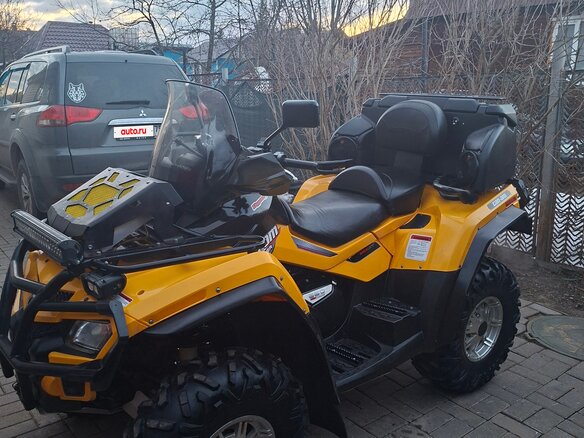 2011 BRP Can-Am Outlander MAX 650, жёлтый, 770000 рублей - вид 5