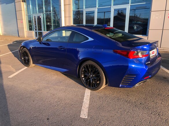 2015 Lexus RC 200t I, синий, 3100000 рублей - вид 6