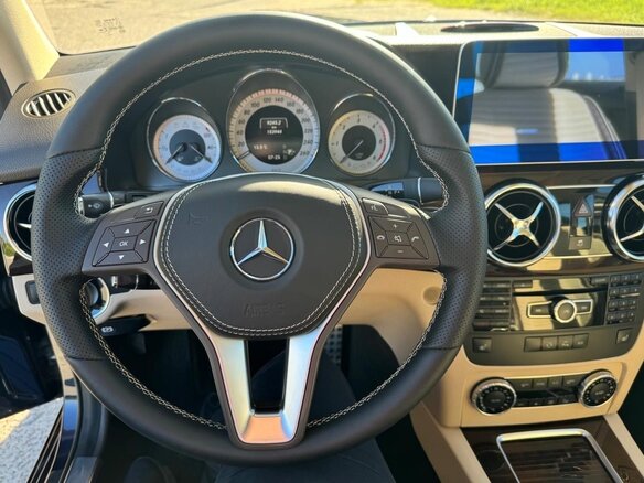 2014 Mercedes-Benz GLK-Класс 220 CDI I (X204) Рестайлинг, синий, 2000000 рублей - вид 19