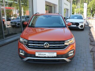2022 Volkswagen T-Cross I, оранжевый, 2235000 рублей, вид 3