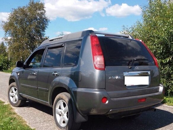 2007 Nissan X-Trail I, серый - вид 2