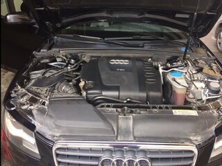 2010 Audi A4 IV (B8), чёрный, 1850000 рублей, вид 2