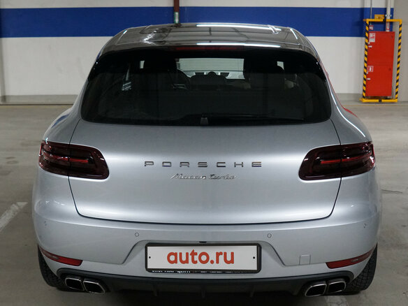 2015 Porsche Macan Turbo I, серебристый - вид 10
