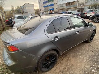 2013 Mitsubishi Lancer X Рестайлинг, серый, 1100000 рублей, вид 4