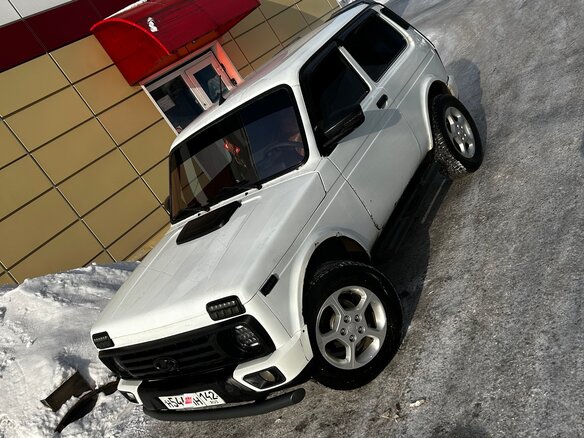 2016 Lada (ВАЗ) 2121 (4x4) I Рестайлинг, белый, 550000 рублей - вид 7
