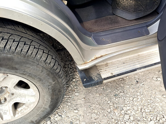 1998 Toyota Land Cruiser Prado 90 Series, серебристый, 1370000 рублей - вид 12