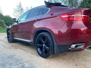 2010 BMW X6 35i 6-speed I (E71), красный, 1300000 рублей, вид 2