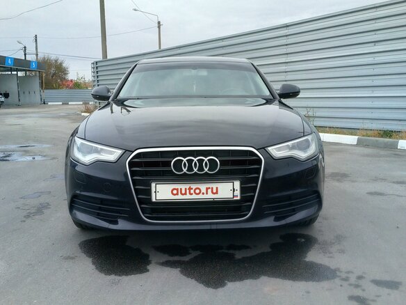 2011 Audi A6 IV (C7), чёрный, 1435000 рублей