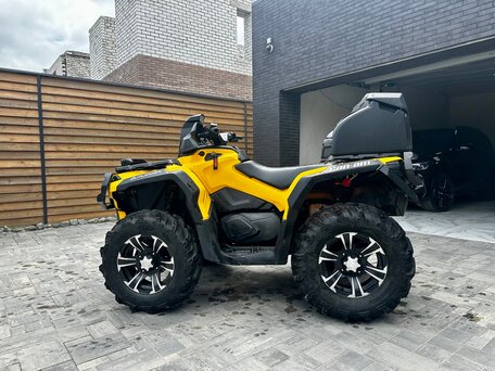 2013 BRP Can-Am Outlander 500, жёлтый, 1000000 рублей, вид 2