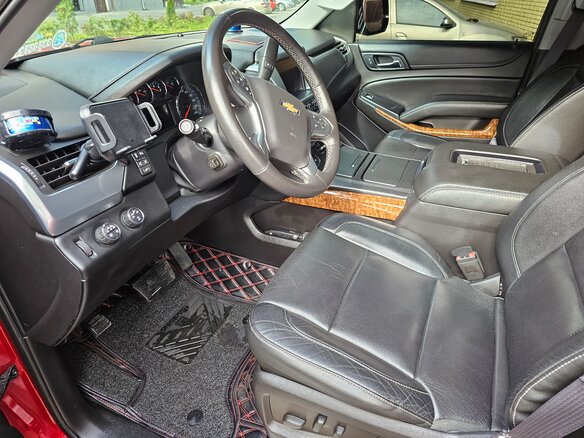 2016 Chevrolet Tahoe IV, красный, 3500000 рублей - вид 9