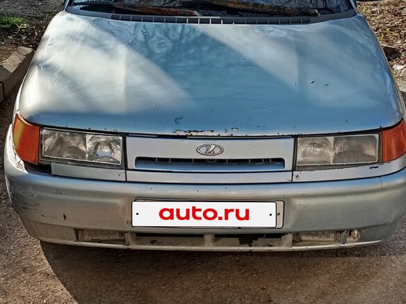 2002 Lada (ВАЗ) 2110, серебристый, 115000 рублей