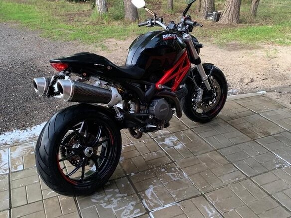 2012 Ducati Monster 796, чёрный
