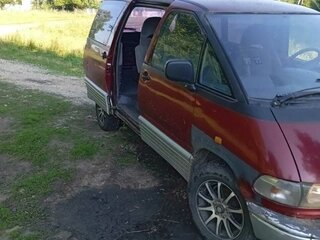 1992 Toyota Previa I (XR10, XR20), красный, 250000 рублей, вид 3