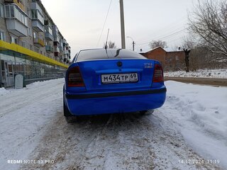2001 Skoda Octavia I (A4) Рестайлинг, синий, 290000 рублей, вид 5