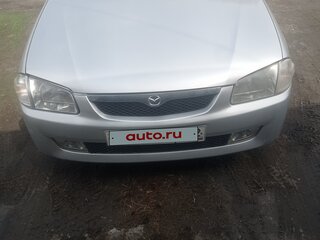 2000 Mazda 323 VI (BJ), серебристый, 350000 рублей, вид 2