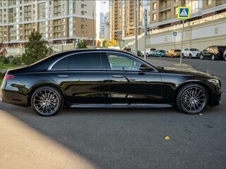 2021 Mercedes-Benz S-Класс 450 Long 4MATIC VII (W223), чёрный, 10000000 рублей, вид 5