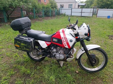 1993 BMW R 100 GS, белый, 1800000 рублей, вид 1
