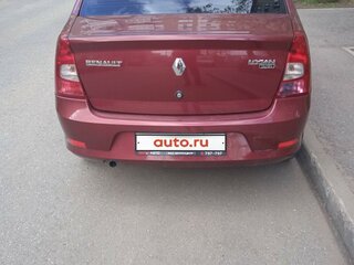 2011 Renault Logan I Рестайлинг, красный, 450000 рублей, вид 4
