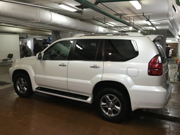 2009 Lexus GX, белый - вид 2