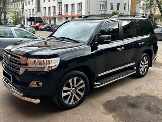 2016 Toyota Land Cruiser 200 Series Рестайлинг 2, чёрный, 5400000 рублей, вид 2