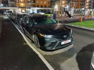 2019 Toyota Camry US Market VIII (XV70), чёрный, 2300000 рублей, вид 3