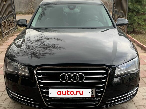 2013 Audi A8 III (D4), чёрный, 2000000 рублей - вид 2
